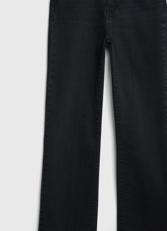 Джинсы клёш с высокой посадкой