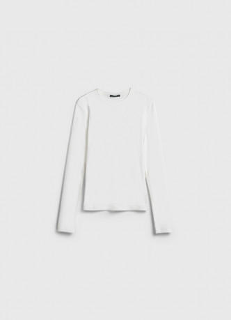 Лонгслив в рубчик