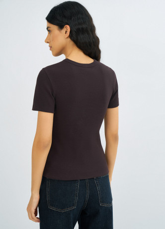 Футболка в рубчик