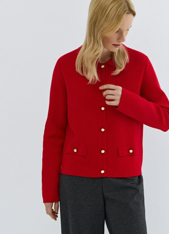 Кардиган на пуговицах