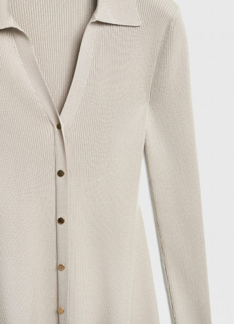 Вязаное платье мини