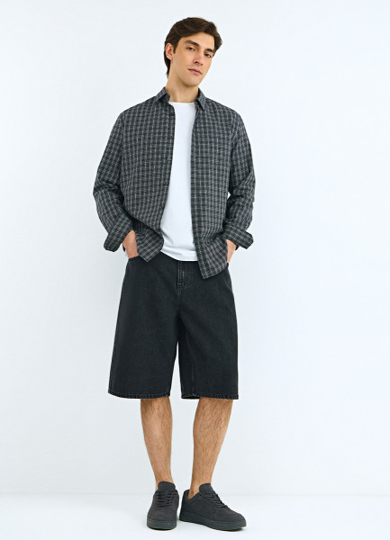 Шорты из денима Серый 3599₽