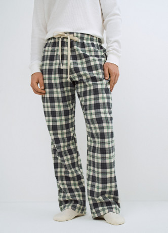 Брюки пижамные в клетку