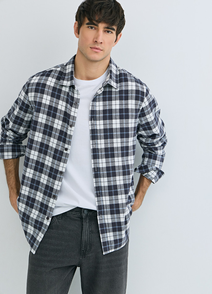 Рубашка в клетку