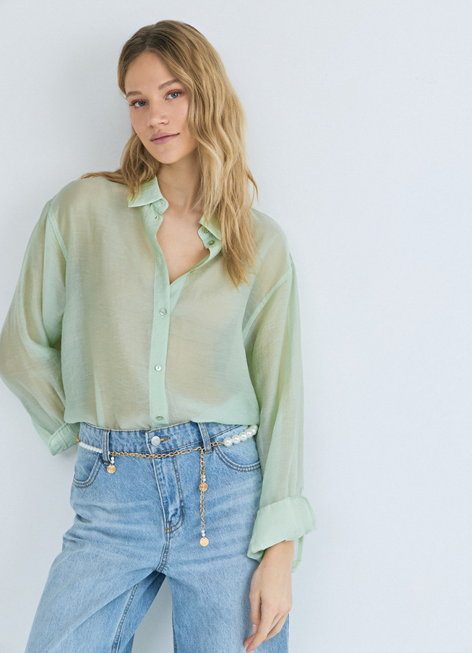 Рубашка из лиоцелла