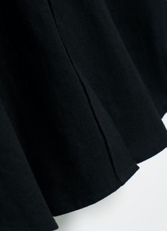 Рубашка с длинным рукавом из смесового льна