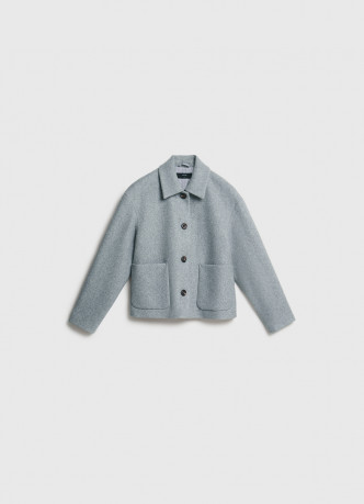 Куртка из пальтовой ткани