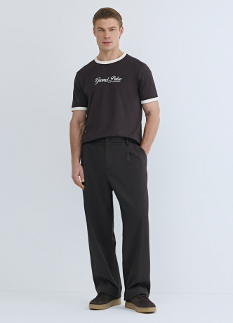 Футболка с текстовым принтом