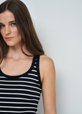 Майка в полоску