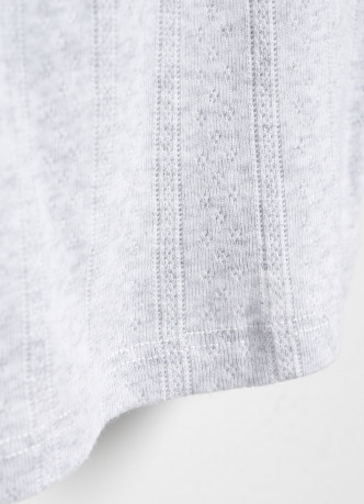 Пижамная майка из ажурного трикотажа