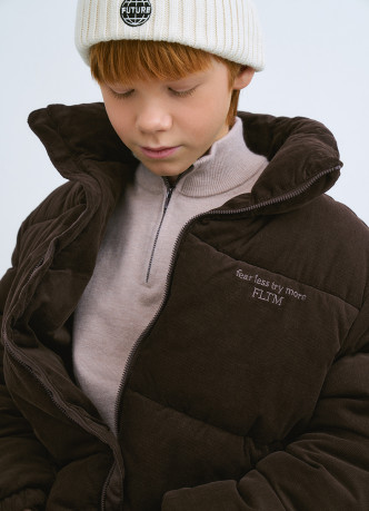 Короткий пуховик для мальчиков