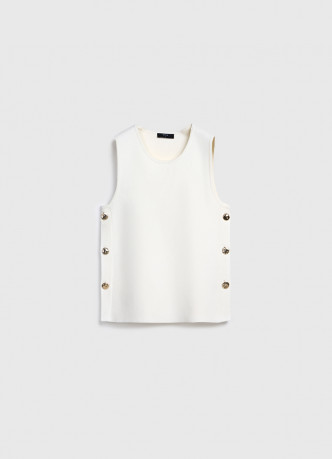 Топ с пуговицами