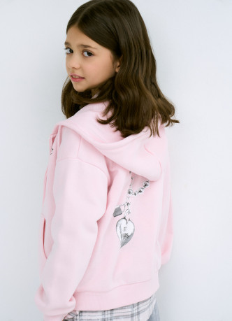 Толстовка на молнии для девочек