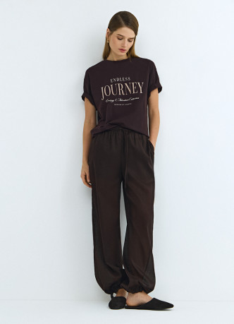 Футболка с принтом