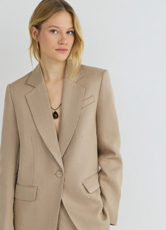 Однобортный жакет