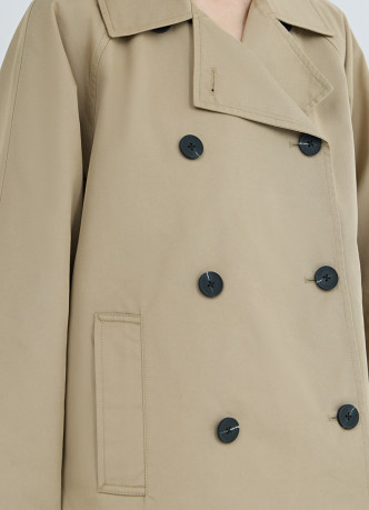 Укороченная куртка-тренч