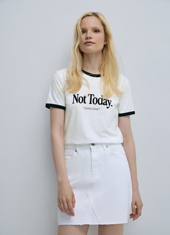 Футболка с принтом