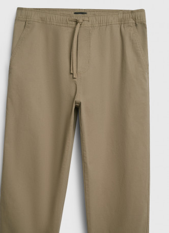 Брюки с эластичным поясом