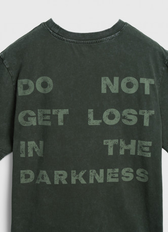 Футболка с текстовым принтом