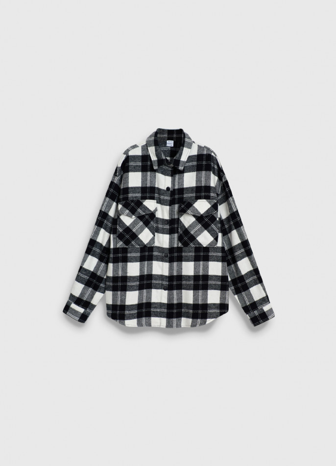 Блузка в клетку для девочек