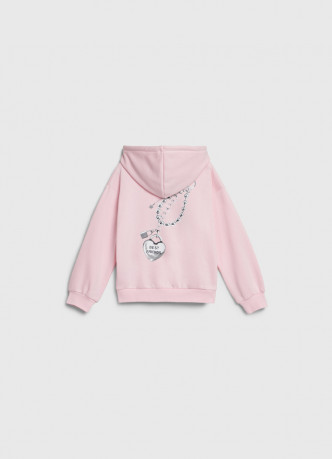 Толстовка на молнии для девочек