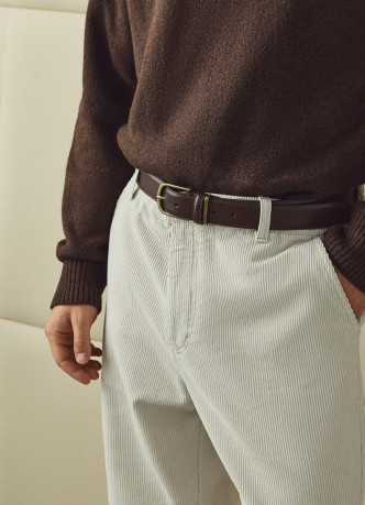 Ремень из натуральной кожи O'STIN x Яндекс Книги