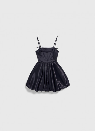 Платье на бретелях с бантами для девочек