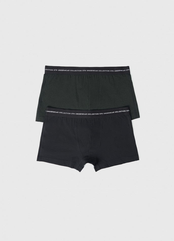 Трусы-транки с низкой посадкой, 2 шт.