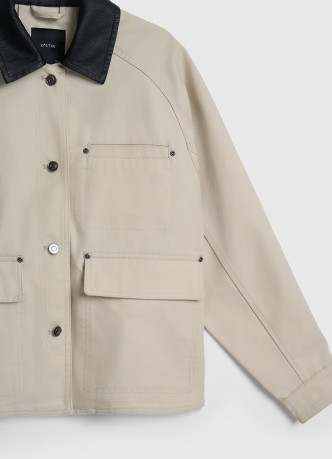 Куртка из канваса для девочек