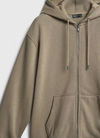 Толстовка на молнии с капюшоном