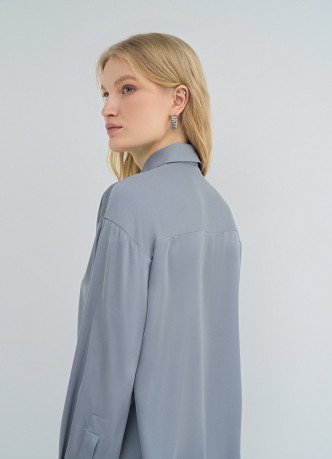 Блузка из сатина