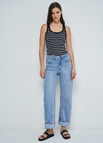 Майка в полоску