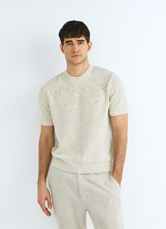 Футболка из текстурной пряжи