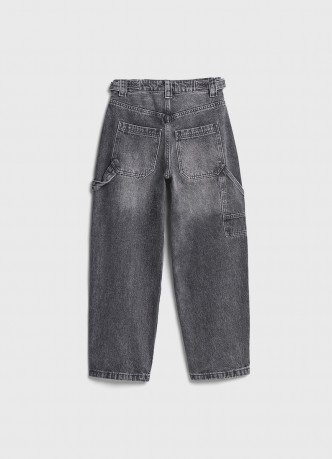 Объёмные джинсы Baggy для девочек