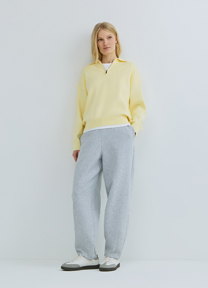 Брюки О-силуэта