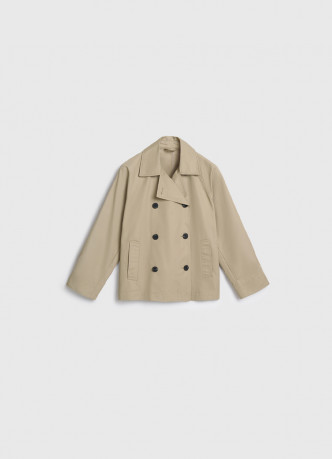 Укороченная куртка-тренч