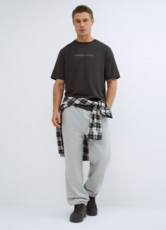 Футболка с текстовым принтом