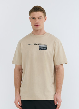 Футболка с принтом