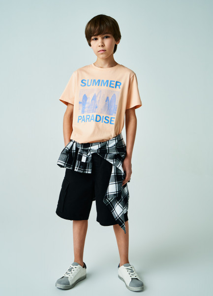 

Футболка для мальчиков, Оранжевый