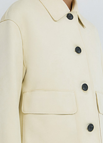 Куртка из искусственной замши