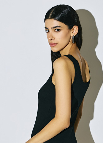 Базовая майка в рубчик