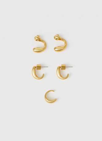 Серьги женские, 3 шт.