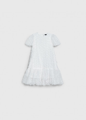 Платье мини с бантиками для девочек