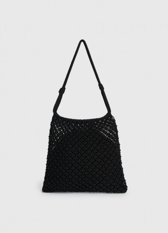 Сумка плетеная макраме