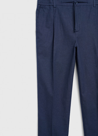 Брюки из текстурной ткани