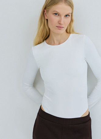Боди с длинным рукавом