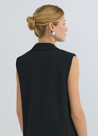 Двубортный жилет