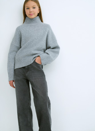 Прямые джинсы для девочек