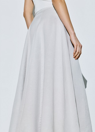 Юбка миди А-силуэта