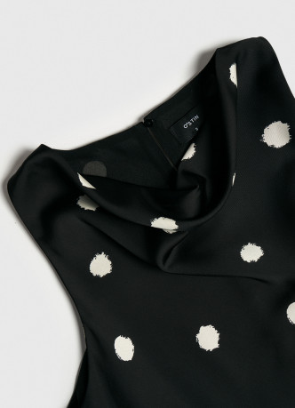 Топ в горошек